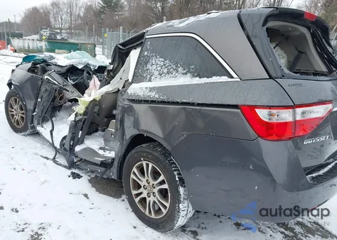 2012 Honda Odyssey Ex z USA, uszkodzony, nr VIN 5FNRL5H48CB143951